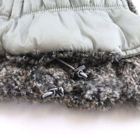 ARMANI WATER REPELLENT Down jacket gray Nylon Women - Picture 6 of 11